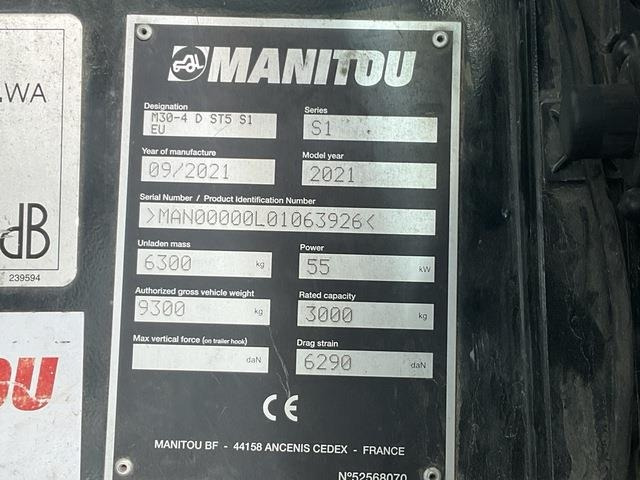 Manitou M30-4 - Мотокар с висока проходимост: снимка 5 Manitou M30-4 - Мотокар с висока проходимост: снимка 5