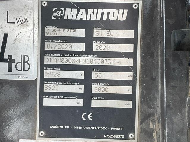 Manitou M30-4 - Мотокар с висока проходимост: снимка 5 Manitou M30-4 - Мотокар с висока проходимост: снимка 5