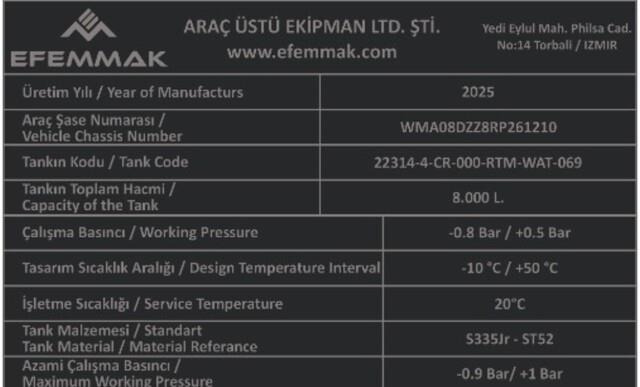 Камион цистерна MAN TGM18.250: снимка 14