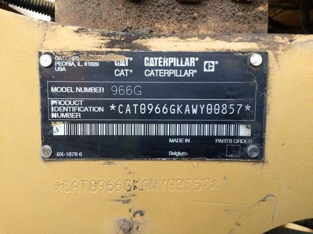 CAT 966G - Колесен товарач: снимка 5 CAT 966G - Колесен товарач: снимка 5