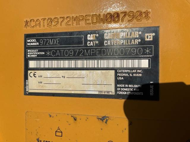 CAT 972M XE - Колесен товарач: снимка 5 CAT 972M XE - Колесен товарач: снимка 5