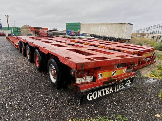 Gontrailer GL1105 - Нискорамна площадка полуремарке: снимка 2 Gontrailer GL1105 - Нискорамна площадка полуремарке: снимка 2
