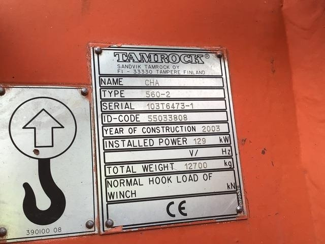 Tamrock CHA560 - Пробивна машина: снимка 5 Tamrock CHA560 - Пробивна машина: снимка 5