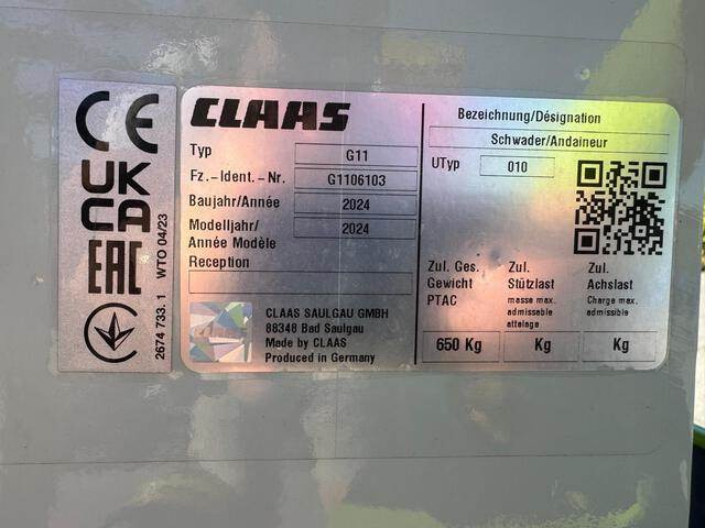 CLAAS Liner 420 - Гребло/ Сенообръщачка: снимка 2 CLAAS Liner 420 - Гребло/ Сенообръщачка: снимка 2