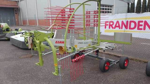 CLAAS Liner 420 - Гребло/ Сенообръщачка: снимка 4 CLAAS Liner 420 - Гребло/ Сенообръщачка: снимка 4