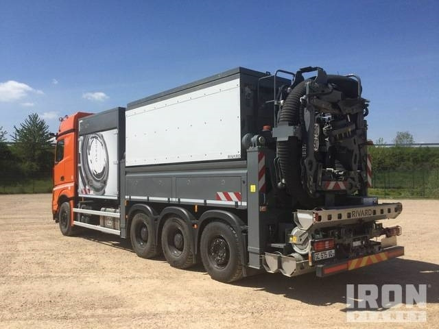 Rivard - Mercedes-Benz EXVAC - Arocs 3253 8x4 - Каналопочистваща машина: снимка 4 Rivard - Mercedes-Benz EXVAC - Arocs 3253 8x4 - Каналопочистваща машина: снимка 4