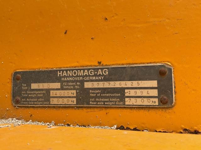 Hanomag 55D - Колесен товарач: снимка 5 Hanomag 55D - Колесен товарач: снимка 5
