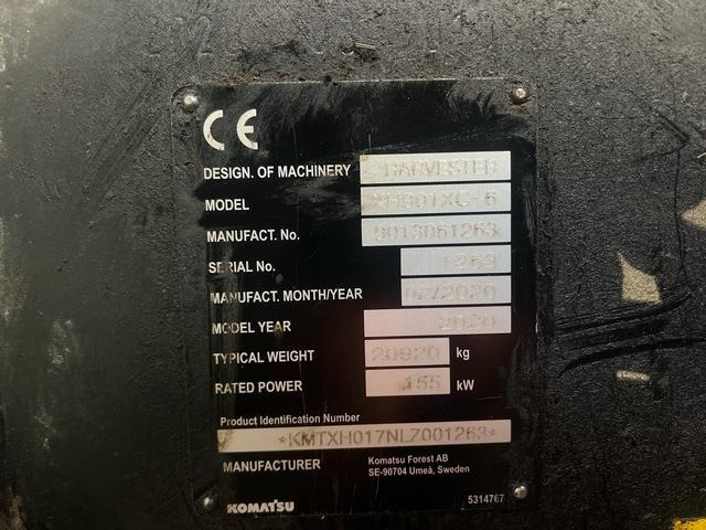 Komatsu XH901XC-6 - Харвестер: снимка 5 Komatsu XH901XC-6 - Харвестер: снимка 5