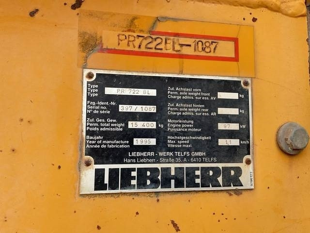 Liebherr PR722BL - Булдозер: снимка 5 Liebherr PR722BL - Булдозер: снимка 5