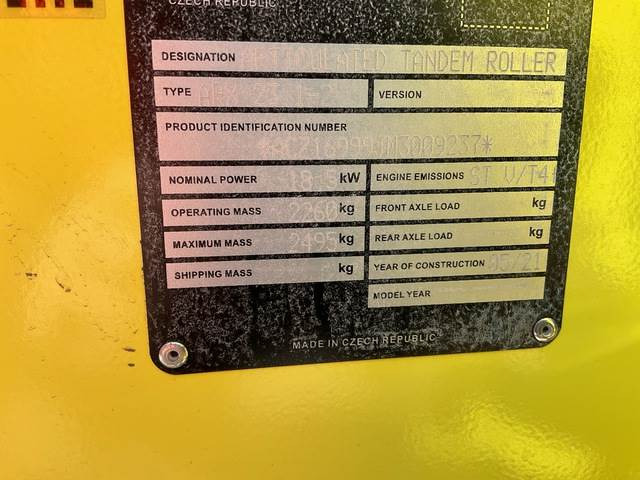 Ammann ARX23 1-2 - Пътен валяк: снимка 5 Ammann ARX23 1-2 - Пътен валяк: снимка 5