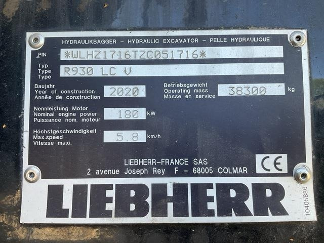 Liebherr 930LC V - Верижен багер: снимка 5 Liebherr 930LC V - Верижен багер: снимка 5