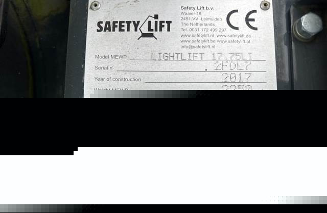 Hinowa Lightlift 17.75LI - Артикулираща платформа: снимка 5 Hinowa Lightlift 17.75LI - Артикулираща платформа: снимка 5