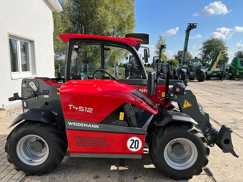 Weidemann T4512 EURO-Aufnahme + Breitreifen - Телескопичен товарач: снимка 5 Weidemann T4512 EURO-Aufnahme + Breitreifen - Телескопичен товарач: снимка 5