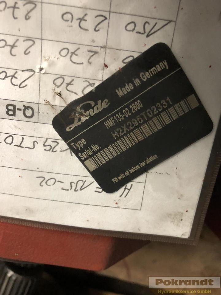 Linde HMF 135 02 2600 - Хидравличен мотор: снимка 2 Linde HMF 135 02 2600 - Хидравличен мотор: снимка 2