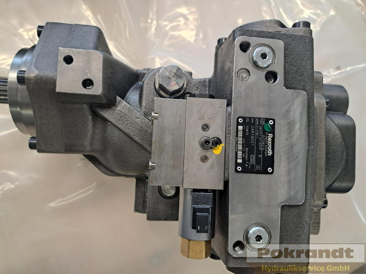 Rexroth A41CT 110 - 90 EP A41CT 110-90 Kompakteinheit - Хидравлична помпа за Трактор: снимка 1 Rexroth A41CT 110 - 90 EP A41CT 110-90 Kompakteinheit - Хидравлична помпа за Трактор: снимка 1