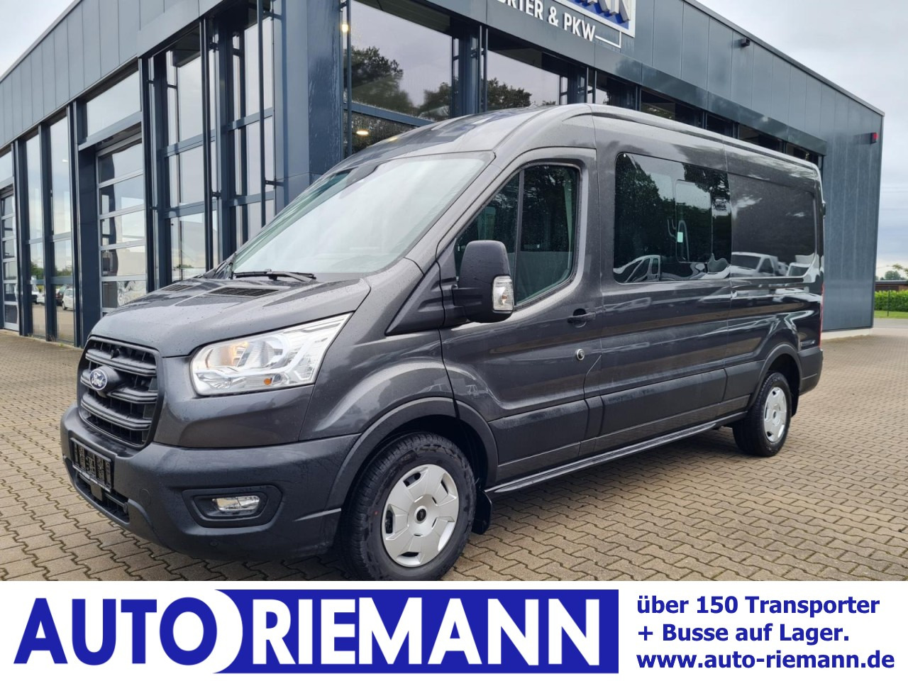 Ford Transit 3,5t Kasten Doka TDCi L3 Trend AHK Kamera - Товарен бус, Бус с двойна кабина: снимка 1 Ford Transit 3,5t Kasten Doka TDCi L3 Trend AHK Kamera - Товарен бус, Бус с двойна кабина: снимка 1