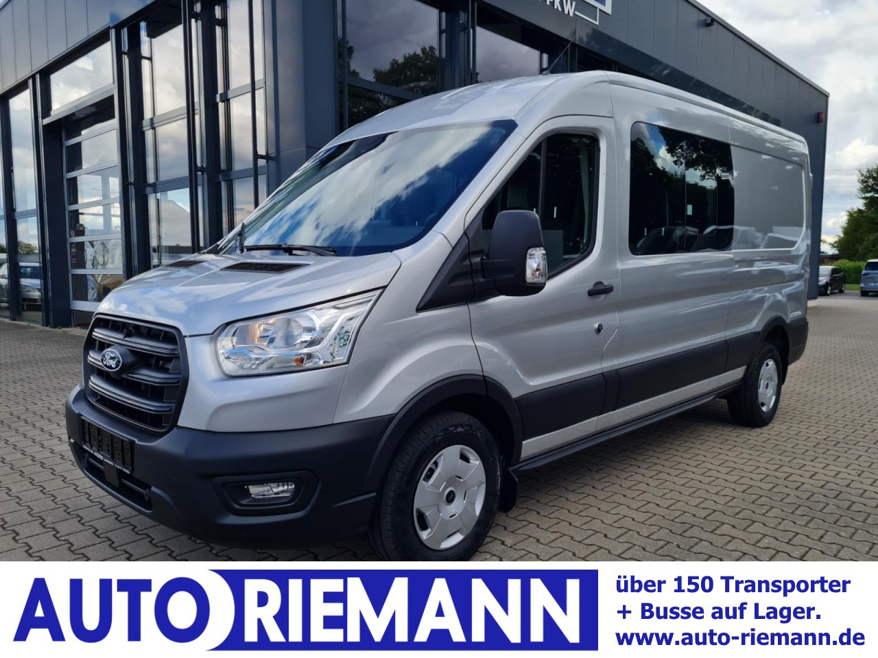 Ford Transit 3,5t Kasten Doka TDCi L3 Trend AHK PDC KAMERA - Товарен бус, Бус с двойна кабина: снимка 1 Ford Transit 3,5t Kasten Doka TDCi L3 Trend AHK PDC KAMERA - Товарен бус, Бус с двойна кабина: снимка 1