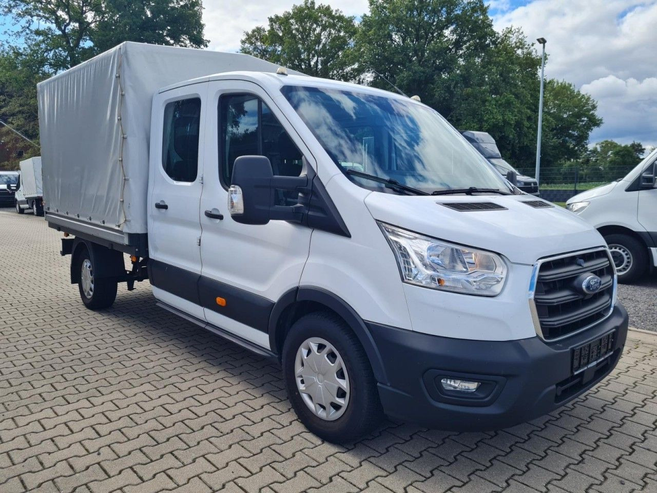 Ford Transit 350 DoKa Plane L3 Trend KLIMA TEMPOMAT - Брезентов бус, Бус с двойна кабина: снимка 3 Ford Transit 350 DoKa Plane L3 Trend KLIMA TEMPOMAT - Брезентов бус, Бус с двойна кабина: снимка 3