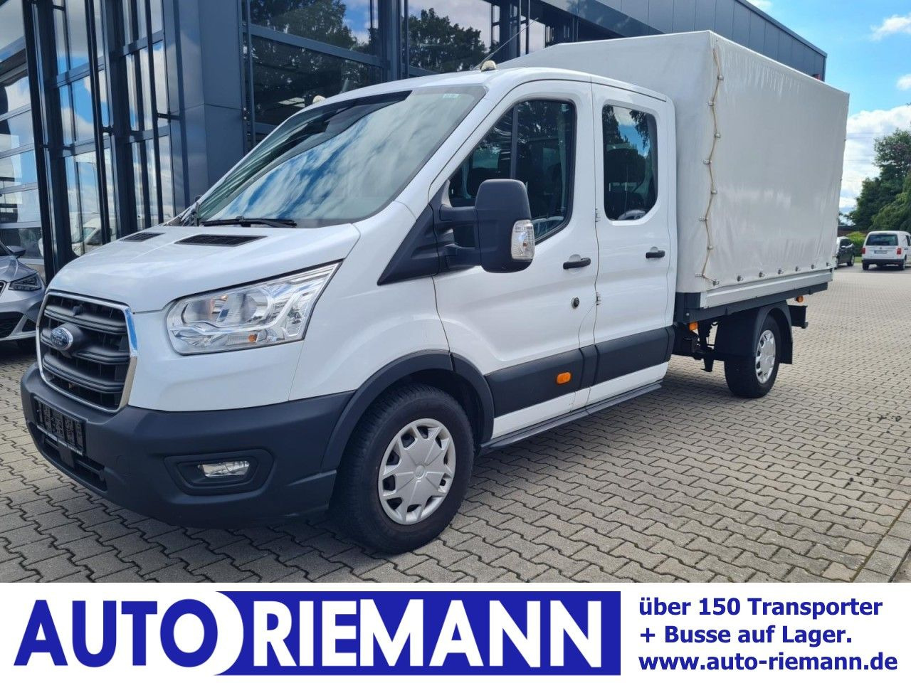 Ford Transit 350 DoKa Plane L3 Trend KLIMA TEMPOMAT - Брезентов бус, Бус с двойна кабина: снимка 1 Ford Transit 350 DoKa Plane L3 Trend KLIMA TEMPOMAT - Брезентов бус, Бус с двойна кабина: снимка 1
