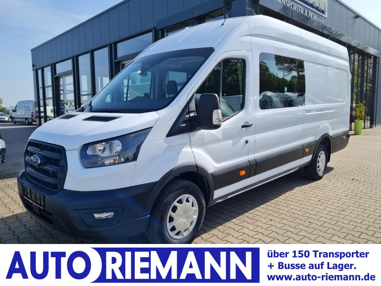 Ford Transit 350 Kasten L4H3 Doka Trend Mixto RWD - Товарен бус, Бус с двойна кабина: снимка 1 Ford Transit 350 Kasten L4H3 Doka Trend Mixto RWD - Товарен бус, Бус с двойна кабина: снимка 1