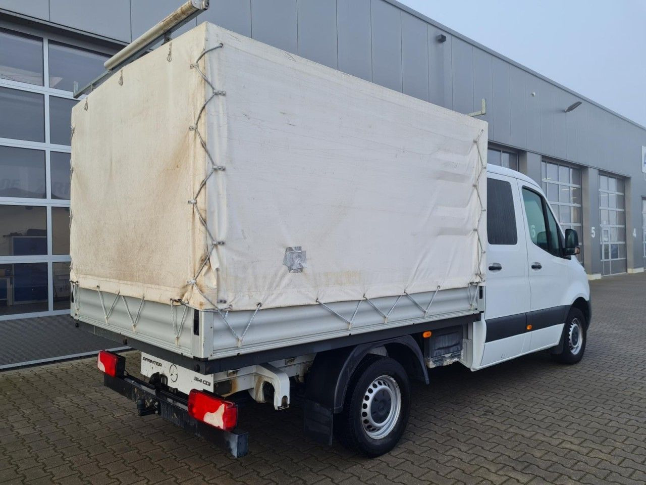 Mercedes-Benz Sprinter 314 DOKA MR RWD Plane AHK NAVI TACHOGRA - Брезентов бус, Бус с двойна кабина: снимка 4 Mercedes-Benz Sprinter 314 DOKA MR RWD Plane AHK NAVI TACHOGRA - Брезентов бус, Бус с двойна кабина: снимка 4