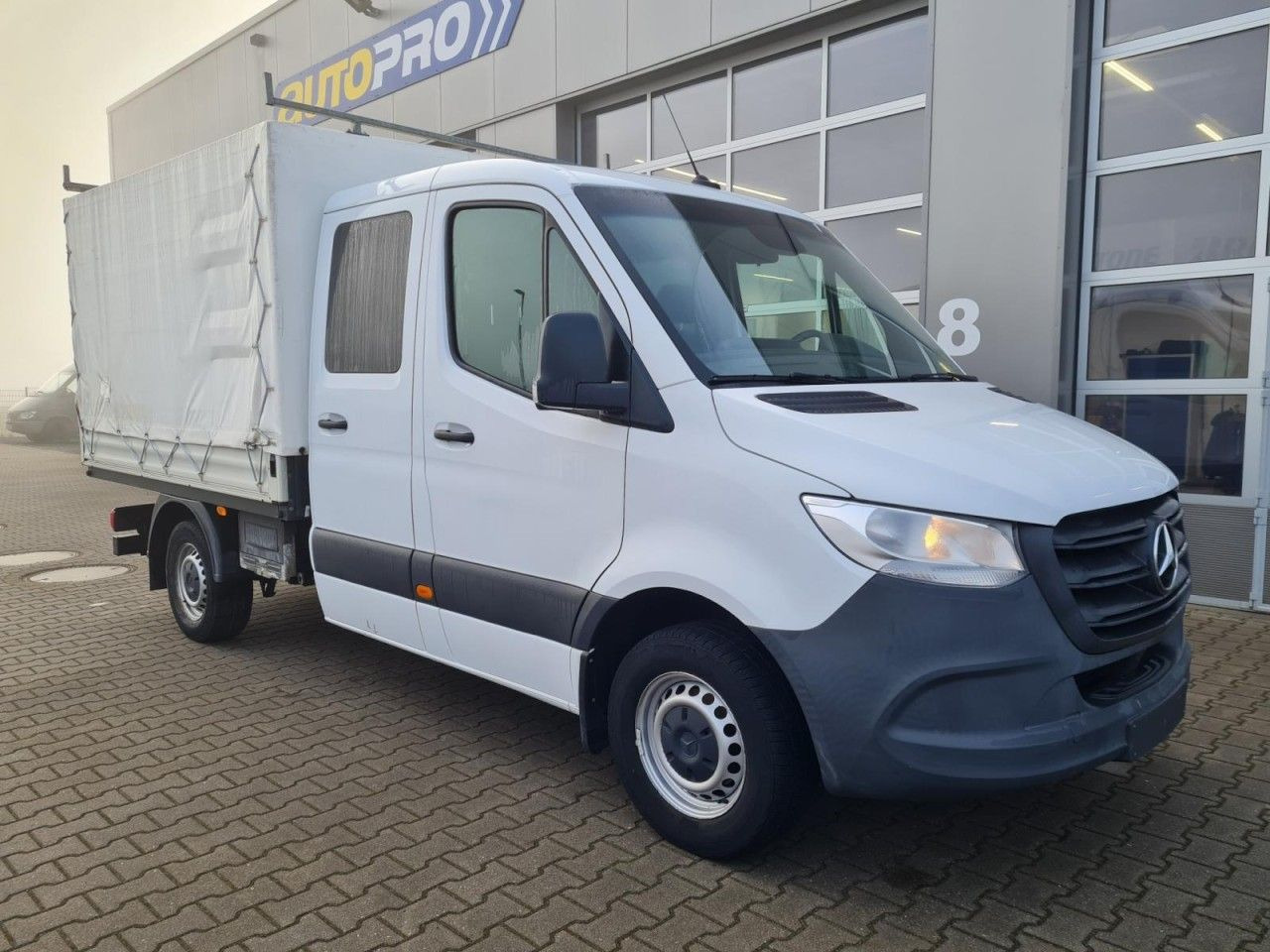 Mercedes-Benz Sprinter 314 DOKA MR RWD Plane AHK NAVI TACHOGRA - Брезентов бус, Бус с двойна кабина: снимка 3 Mercedes-Benz Sprinter 314 DOKA MR RWD Plane AHK NAVI TACHOGRA - Брезентов бус, Бус с двойна кабина: снимка 3