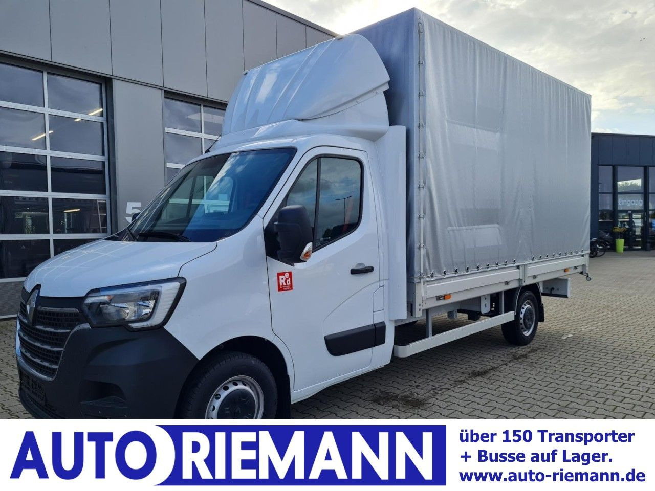 Renault Master 3,5t Pritsche L3 Schiebeplane ERGO TEMPOM - Брезентов бус: снимка 1 Renault Master 3,5t Pritsche L3 Schiebeplane ERGO TEMPOM - Брезентов бус: снимка 1