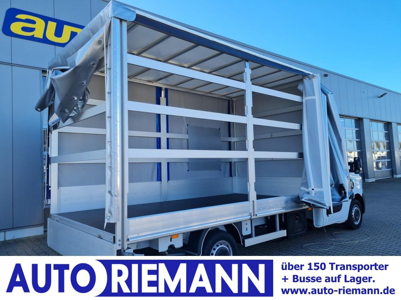 Renault Master 3,5t Pritsche Schiebe Plane ERGO KLIMA TE - Брезентов бус: снимка 1 Renault Master 3,5t Pritsche Schiebe Plane ERGO KLIMA TE - Брезентов бус: снимка 1