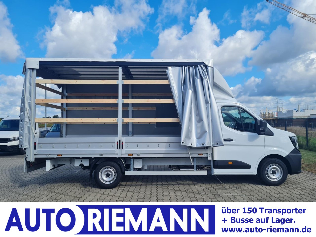 Renault Master 35 Pritsche Schiebe Plane KLIMA TEMPOMAT - Брезентов бус: снимка 1 Renault Master 35 Pritsche Schiebe Plane KLIMA TEMPOMAT - Брезентов бус: снимка 1