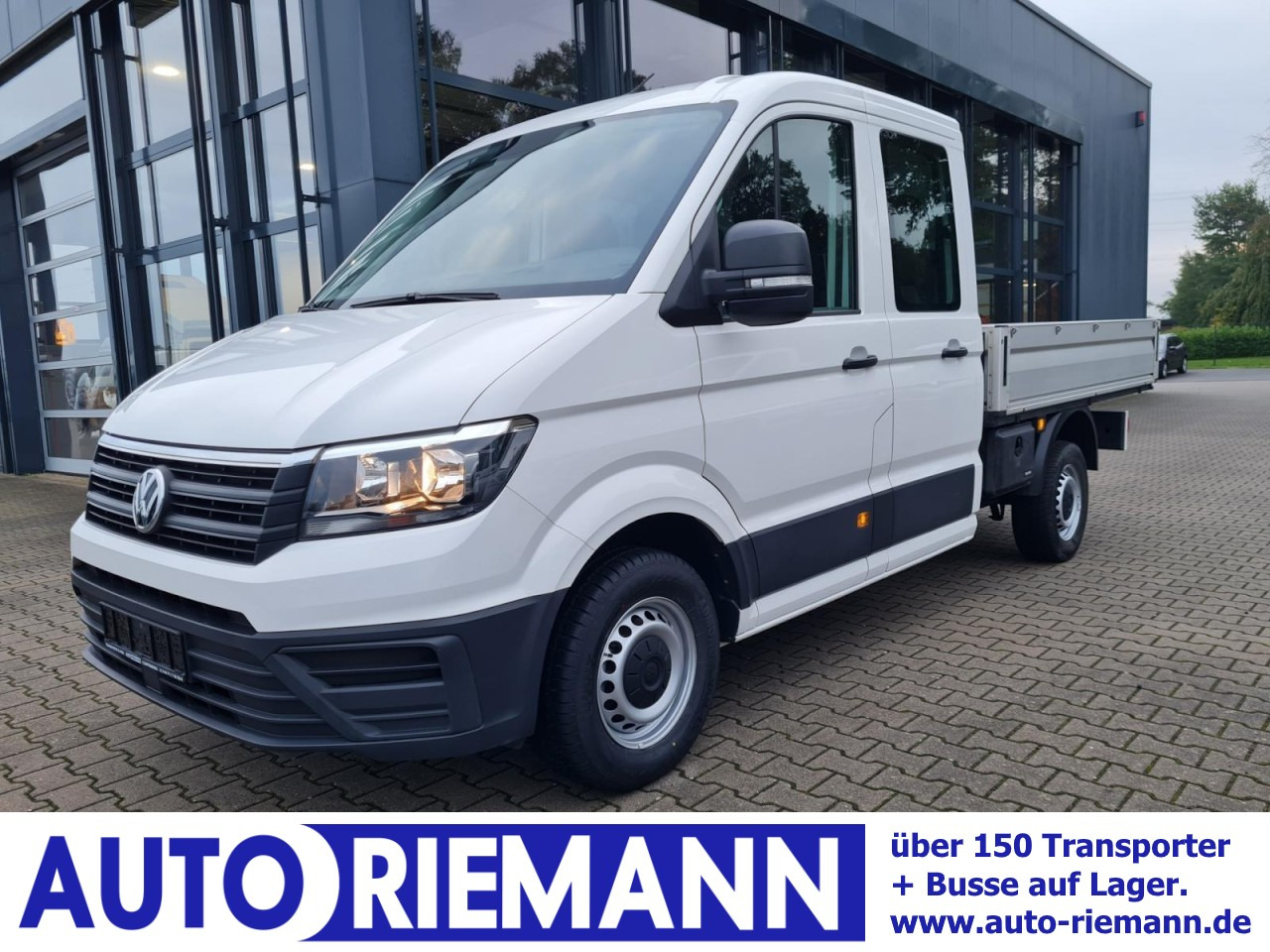 Volkswagen Crafter 35 Doka MR Pritsche AHK Klima 7 Sitzer - Бордови бус, Бус с двойна кабина: снимка 1 Volkswagen Crafter 35 Doka MR Pritsche AHK Klima 7 Sitzer - Бордови бус, Бус с двойна кабина: снимка 1