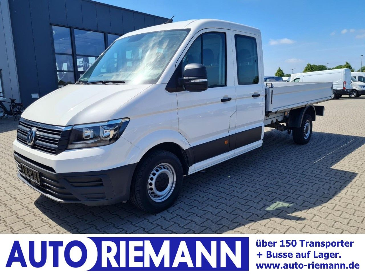 Volkswagen Crafter 35 Doka TDI Lang AHK KLIMA - Бордови бус, Бус с двойна кабина: снимка 1 Volkswagen Crafter 35 Doka TDI Lang AHK KLIMA - Бордови бус, Бус с двойна кабина: снимка 1
