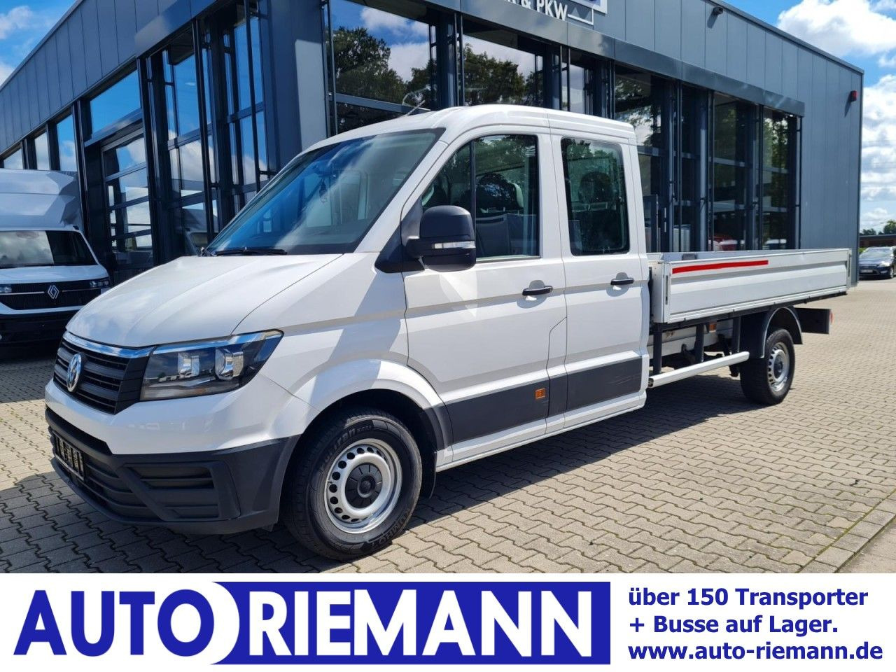 Volkswagen Crafter 35 Doka lang RWD AHK - 3.5to KLIMA TEMPO - Бордови бус, Бус с двойна кабина: снимка 1 Volkswagen Crafter 35 Doka lang RWD AHK - 3.5to KLIMA TEMPO - Бордови бус, Бус с двойна кабина: снимка 1