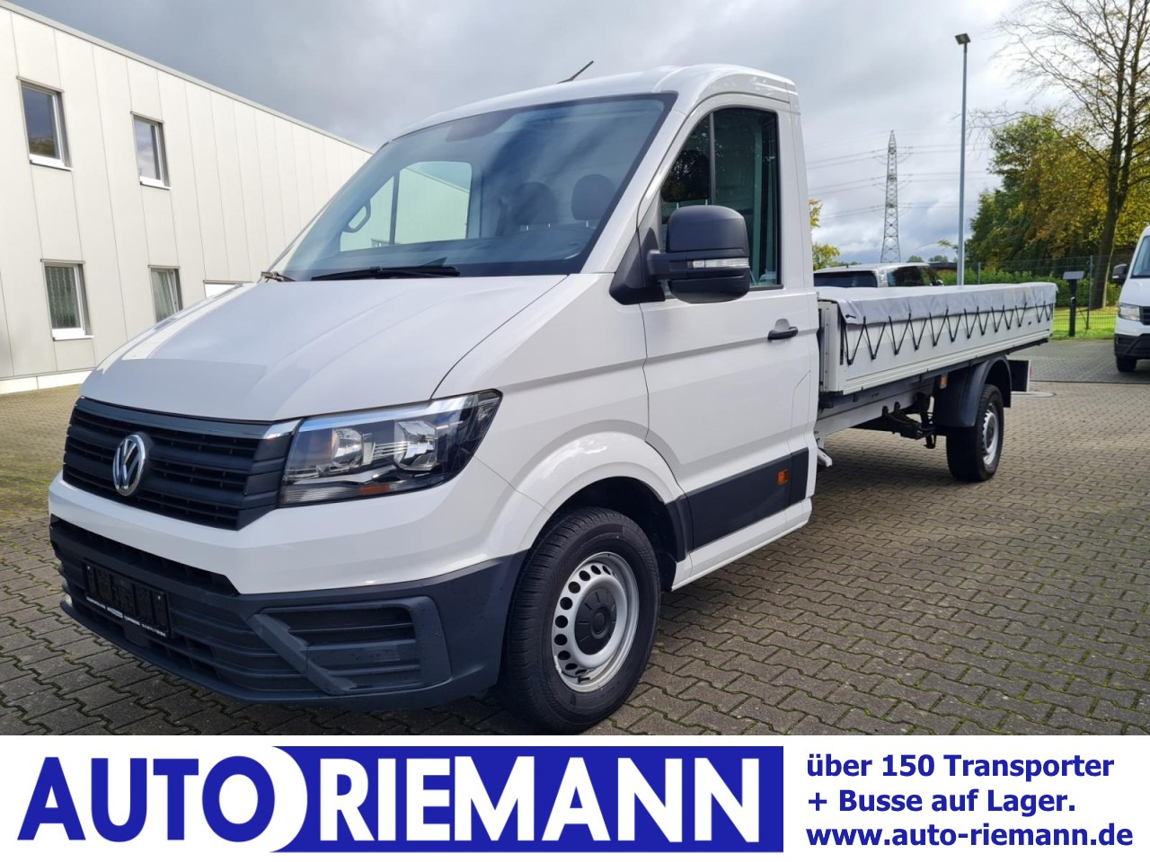 Volkswagen Crafter 35 Pritsche Tdi lang L4 KLIMA - Бордови бус: снимка 1 Volkswagen Crafter 35 Pritsche Tdi lang L4 KLIMA - Бордови бус: снимка 1