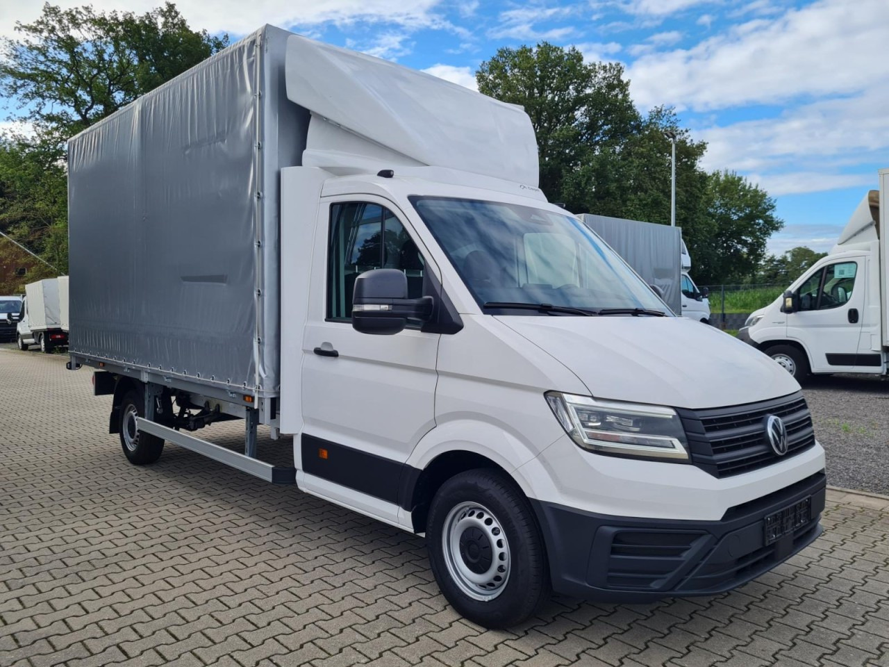 Volkswagen Crafter 35 TDI Pritsche Schiebe Plane ERGO LED TEMPOMAT - Брезентов бус: снимка 3 Volkswagen Crafter 35 TDI Pritsche Schiebe Plane ERGO LED TEMPOMAT - Брезентов бус: снимка 3
