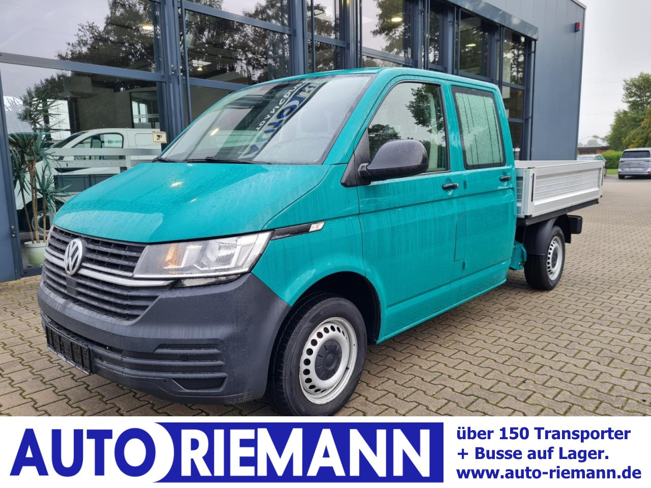 Volkswagen T6.1 Pritsche LR Doka 6-Sitze AHK KUNSTLEDER - Бордови бус: снимка 1 Volkswagen T6.1 Pritsche LR Doka 6-Sitze AHK KUNSTLEDER - Бордови бус: снимка 1