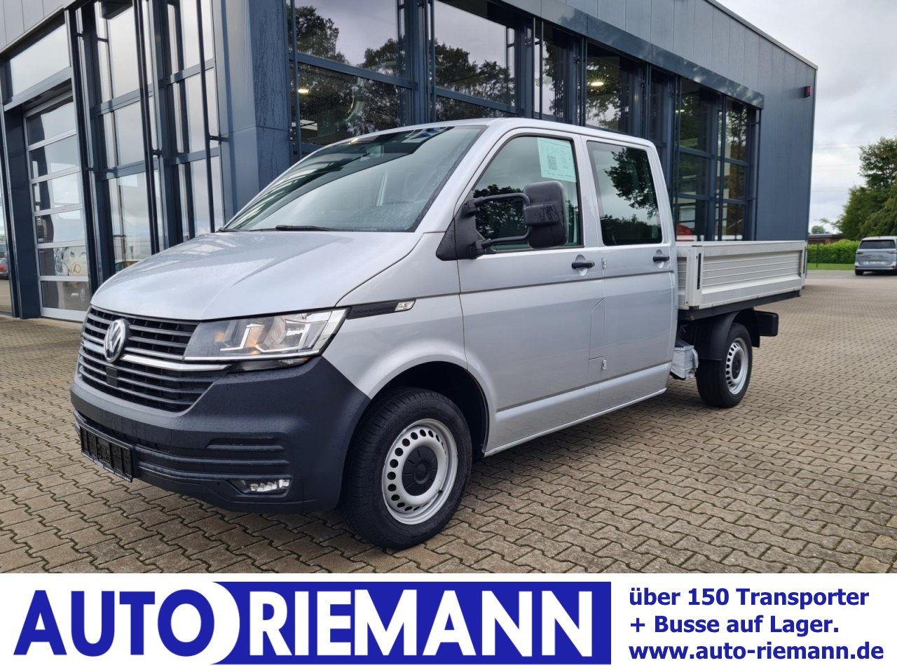 Volkswagen T6.1 Pritsche LR Doka 6-Sitze KLIMA - Бордови бус, Бус с двойна кабина: снимка 1 Volkswagen T6.1 Pritsche LR Doka 6-Sitze KLIMA - Бордови бус, Бус с двойна кабина: снимка 1