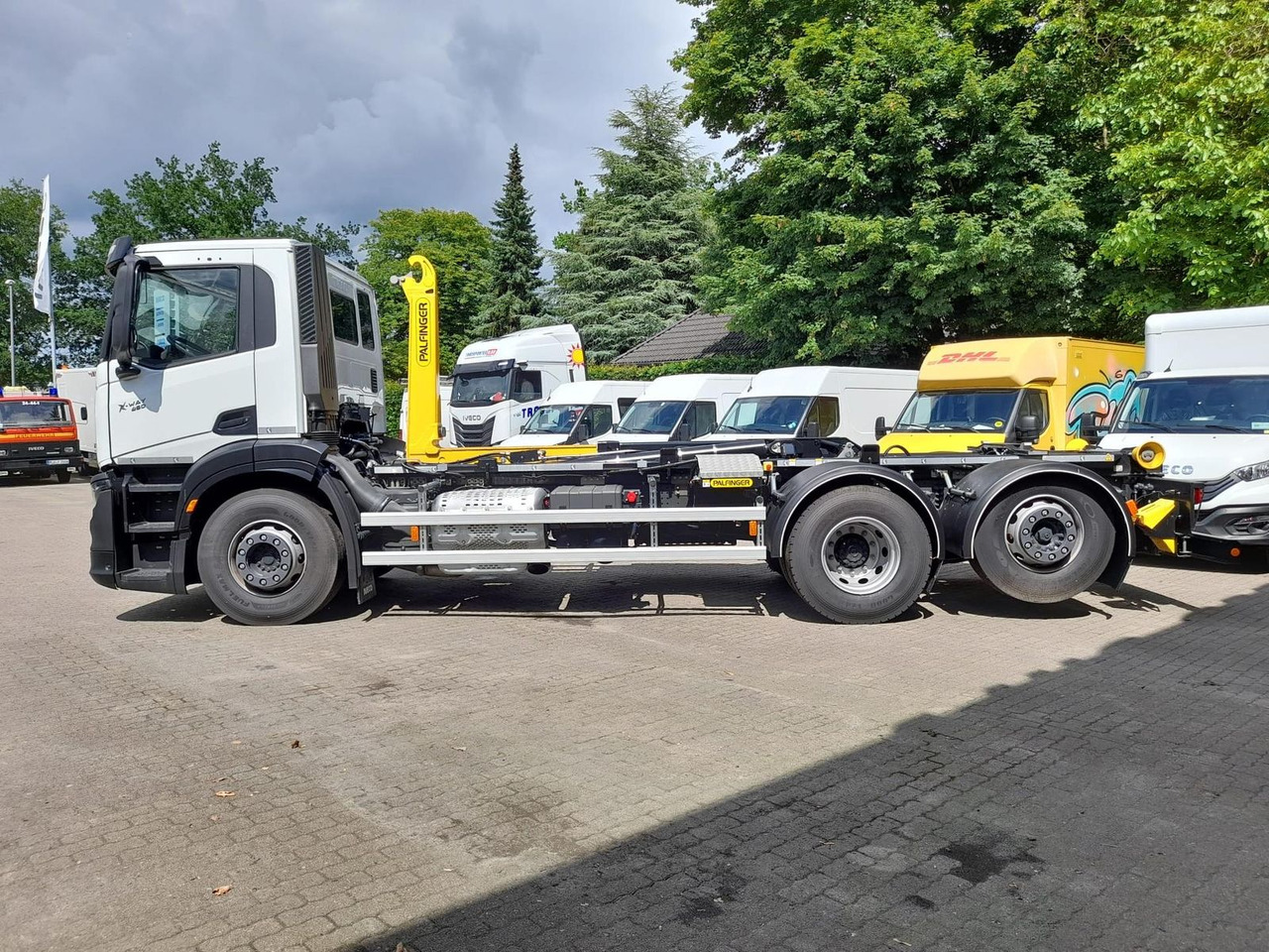 Iveco AD280X46Y/PS ON PALFINGER Lenk Lift - Мултилифт с кука камион: снимка 2 Iveco AD280X46Y/PS ON PALFINGER Lenk Lift - Мултилифт с кука камион: снимка 2