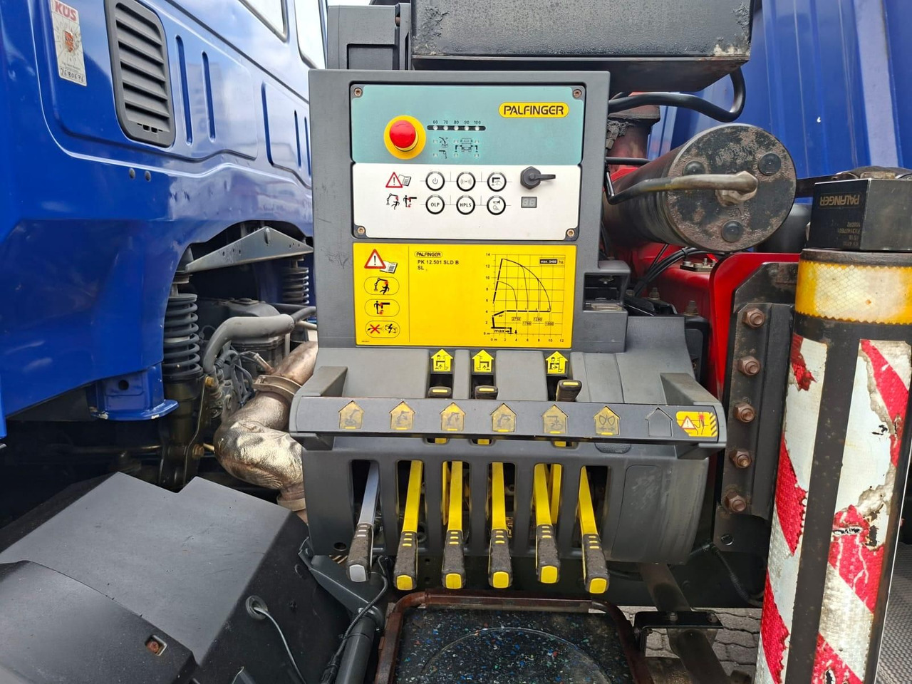 Самосвал камион, Камион с кран Iveco ML180E32K Meiler 3-Seitenkipper Kran 2x AHK: снимка 14