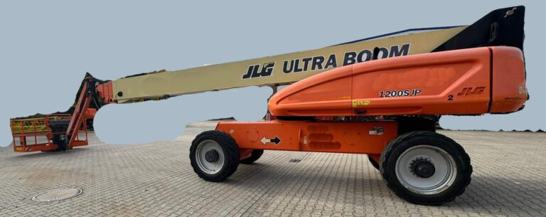 JLG 1200 SJP – 38 m telescopic work platform / Teleskoparbeitsbühne - Телескопична платформа: снимка 1 JLG 1200 SJP – 38 m telescopic work platform / Teleskoparbeitsbühne - Телескопична платформа: снимка 1