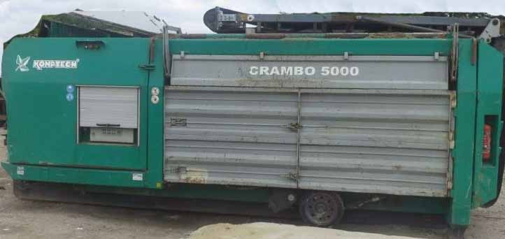 Komptech Crambo 5000 Hook – Shredder / Schredder - Индустриален шредер: снимка 1 Komptech Crambo 5000 Hook – Shredder / Schredder - Индустриален шредер: снимка 1