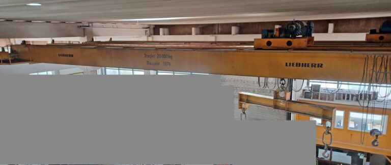 Liebherr – Overhead crane / Hallenlaufkran - Портален кран: снимка 1 Liebherr – Overhead crane / Hallenlaufkran - Портален кран: снимка 1