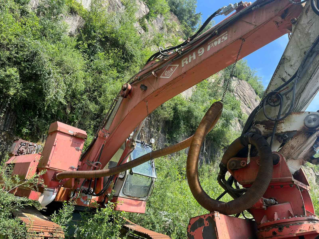 O&K RH9 PMS mit Wimmer blast hole drilling rig / Sprengloch-Bohrgerät - Пробивна машина: снимка 2 O&K RH9 PMS mit Wimmer blast hole drilling rig / Sprengloch-Bohrgerät - Пробивна машина: снимка 2