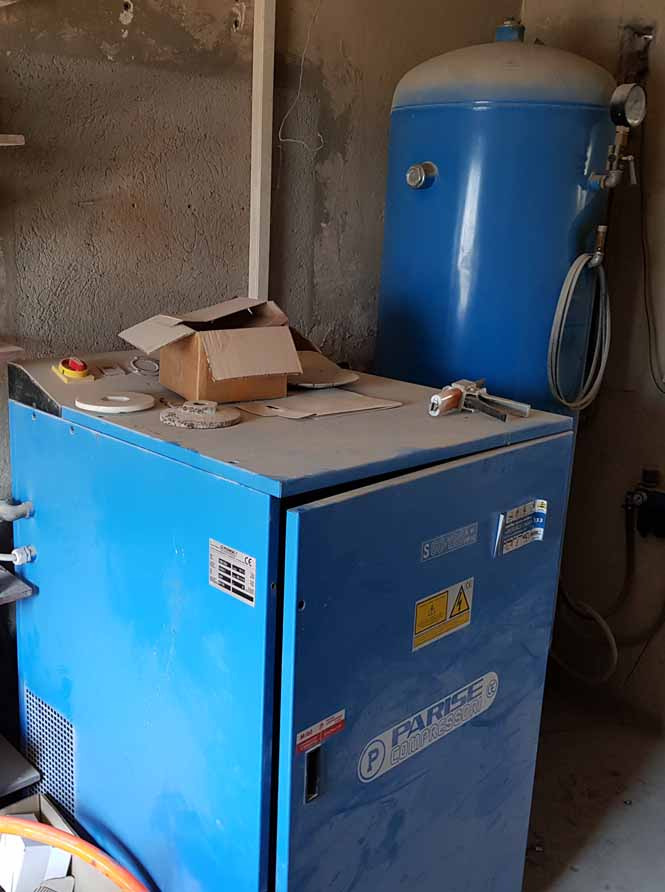 Parise SV60/120st – Piston compressor / Kolben-Kompressor - Компресор за въздух: снимка 1 Parise SV60/120st – Piston compressor / Kolben-Kompressor - Компресор за въздух: снимка 1