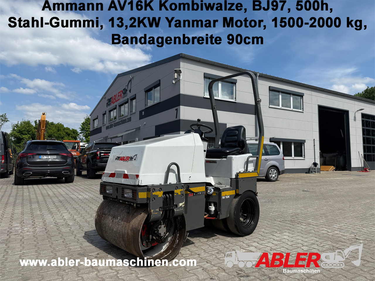 Ammann AV16K Kombiwalze - Валяк: снимка 1 Ammann AV16K Kombiwalze - Валяк: снимка 1