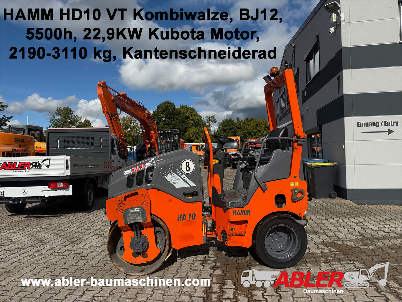 HAMM HD10 VT Kombiwalze - Комбиниран валяк: снимка 1 HAMM HD10 VT Kombiwalze - Комбиниран валяк: снимка 1