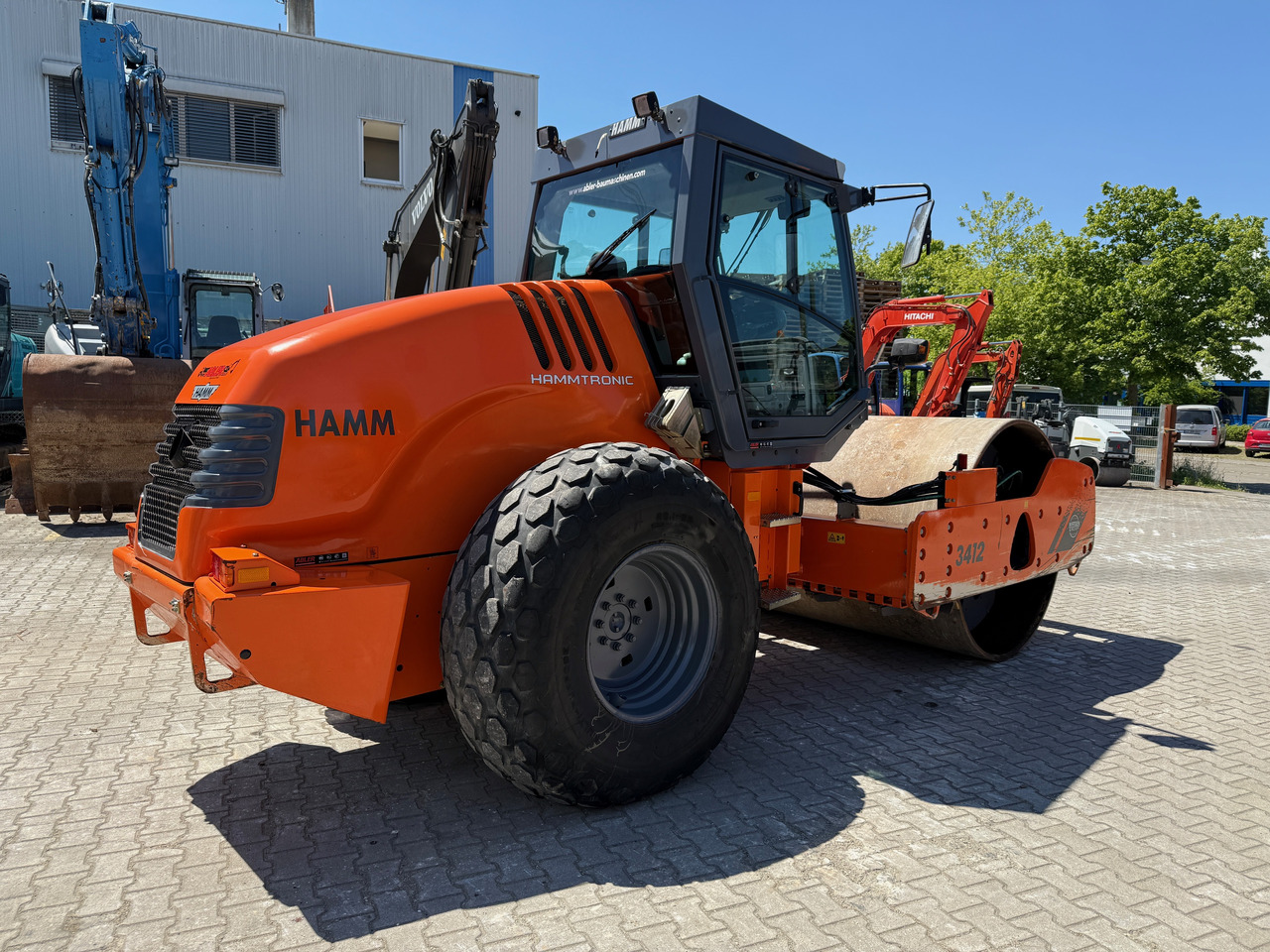 Hamm 3412 HT Walzenzug - Компактор: снимка 4 Hamm 3412 HT Walzenzug - Компактор: снимка 4