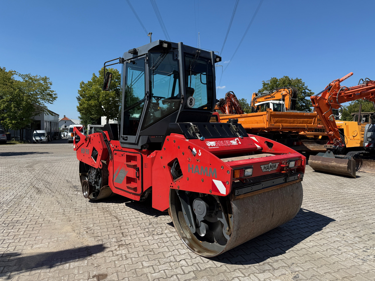Пътен валяк Hamm HD090V Tandemwalze knickgelenkt: снимка 5