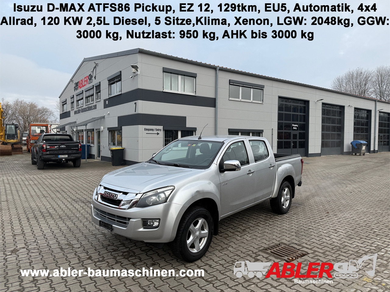 Isuzu DMAX 2,5 Pickup Automatik - Пикап: снимка 1 Isuzu DMAX 2,5 Pickup Automatik - Пикап: снимка 1