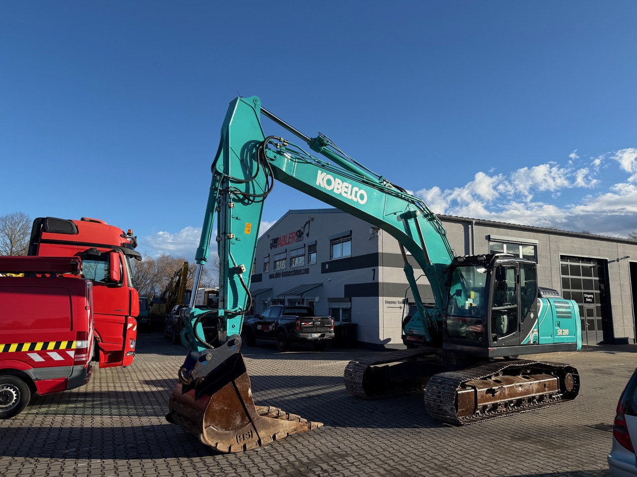 Kobelco SK210 NLC-10 Kettenbagger Oilquick Klima - Верижен багер: снимка 2 Kobelco SK210 NLC-10 Kettenbagger Oilquick Klima - Верижен багер: снимка 2
