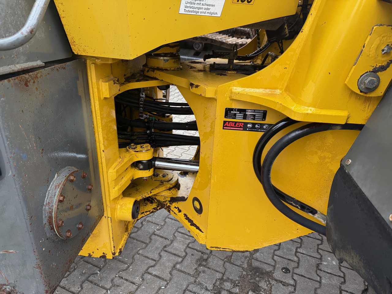 Колесен товарач Komatsu Hanomag WA270-3 Radlader Klima: снимка 12